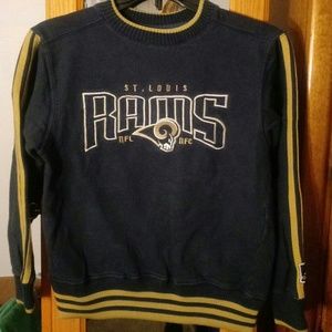 NFL Adidas Team St. Louis Rams Logo Sweatshirt